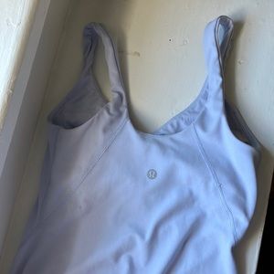 lululemon light blue align tank